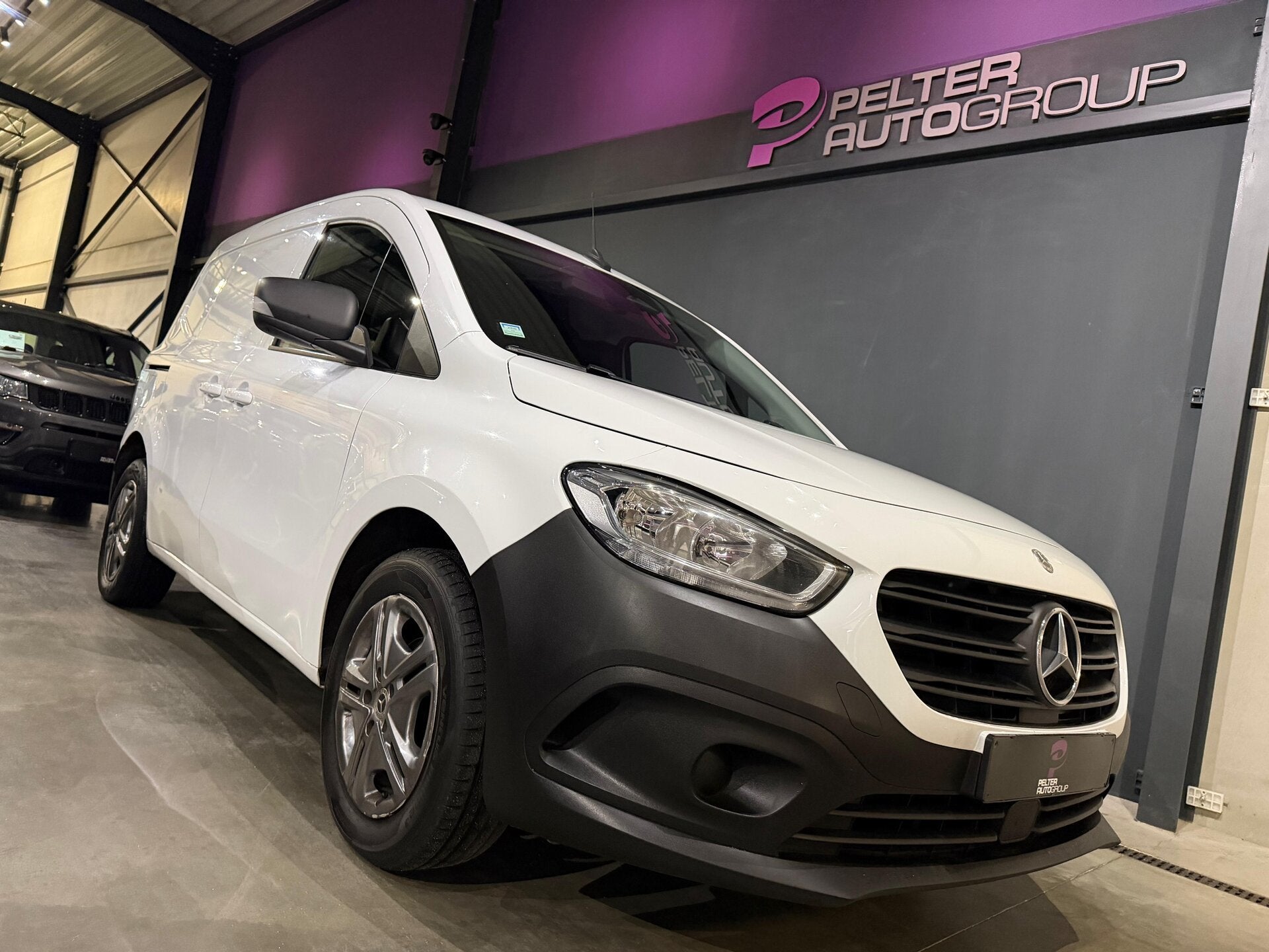 Mercedes-Benz Citan 110 CDi Lichte Vr. PDC Airco Bluetooth, Auto's, Bestelwagens en Lichte vracht, 95 pk, Wit, Mercedes-Benz, Bedrijf