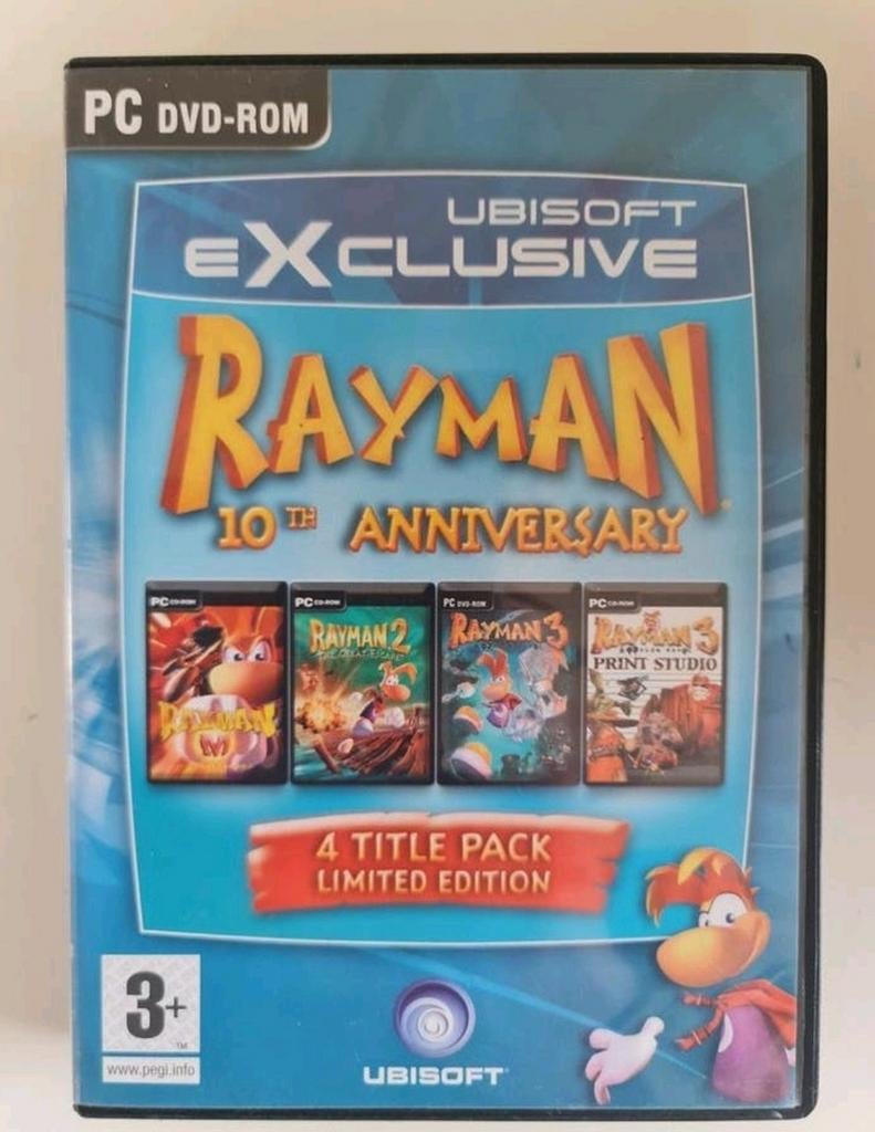 Pc game : Rayman 10th Anniversary - Windows, Games en Spelcomputers, Games | Pc, Ophalen of Verzenden