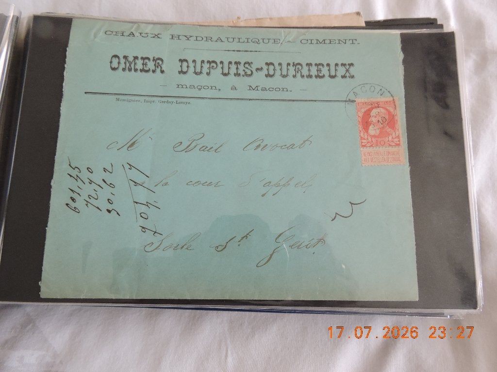 brieven België zegelnr 74, Postzegels en Munten, Verzenden