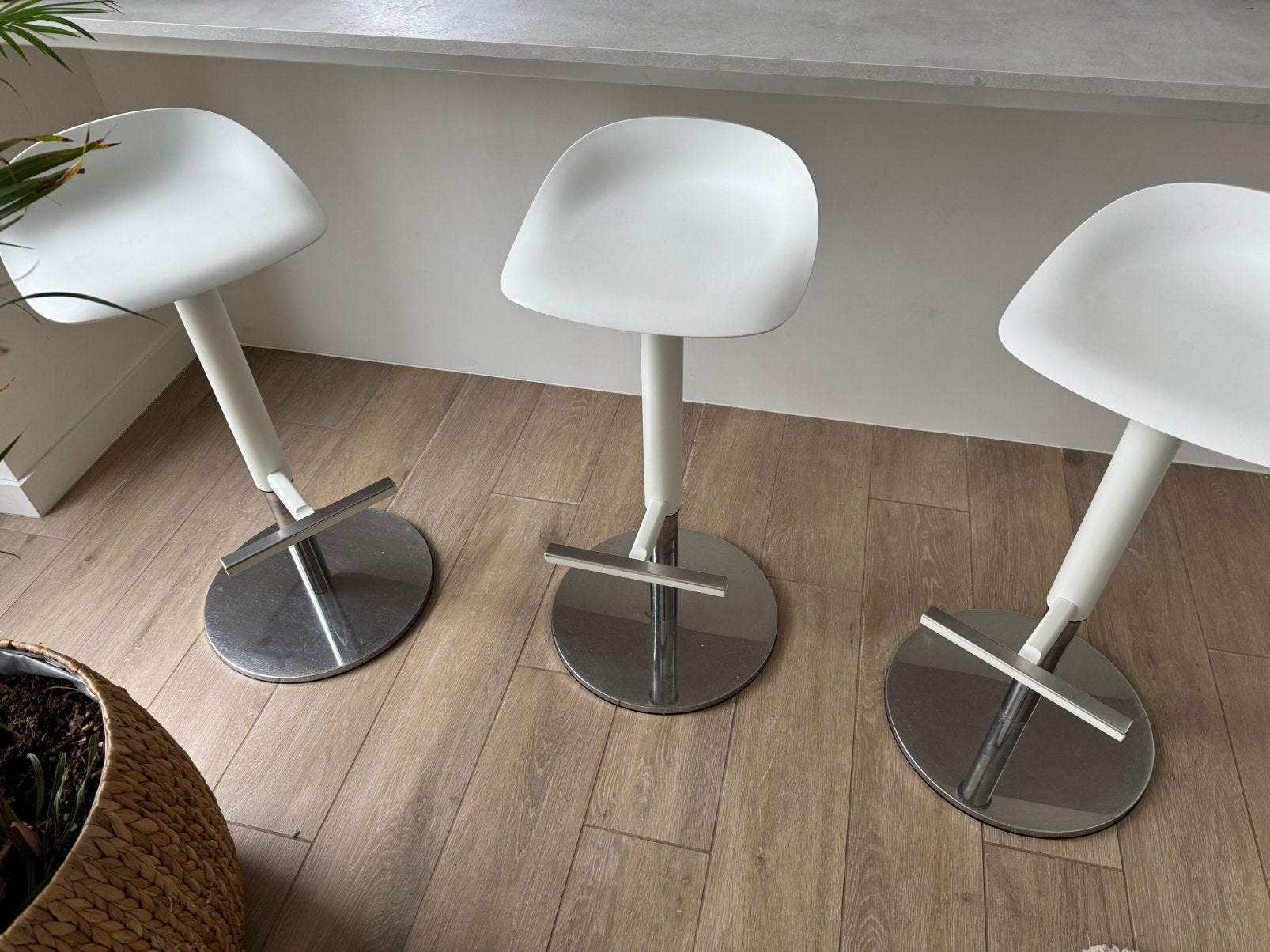 Set van 3 barkruk ikea, Huis en Inrichting, Ophalen, Zo goed als nieuw