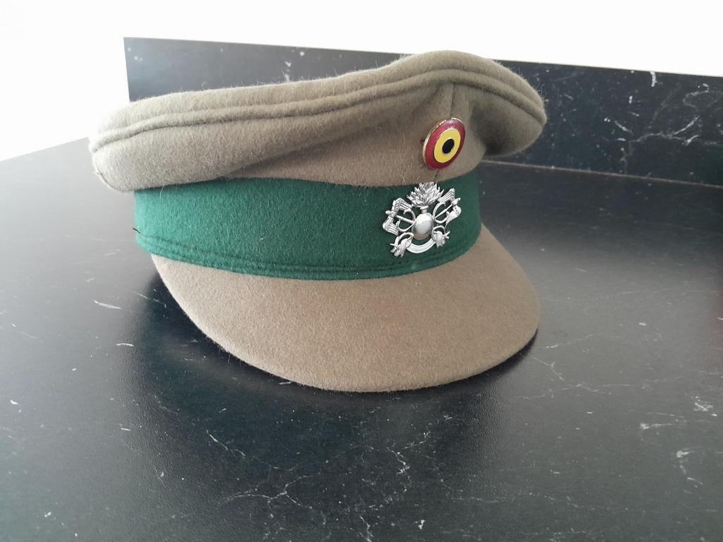kepi / pet belgische douane, Enlèvement ou Envoi, Armée de terre, Casque ou Béret