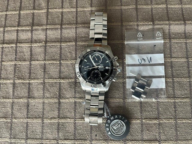 TAG Heurer Acquaracer van 2007, Handtassen en Accessoires, Ophalen, Staal, Staal, Polshorloge
