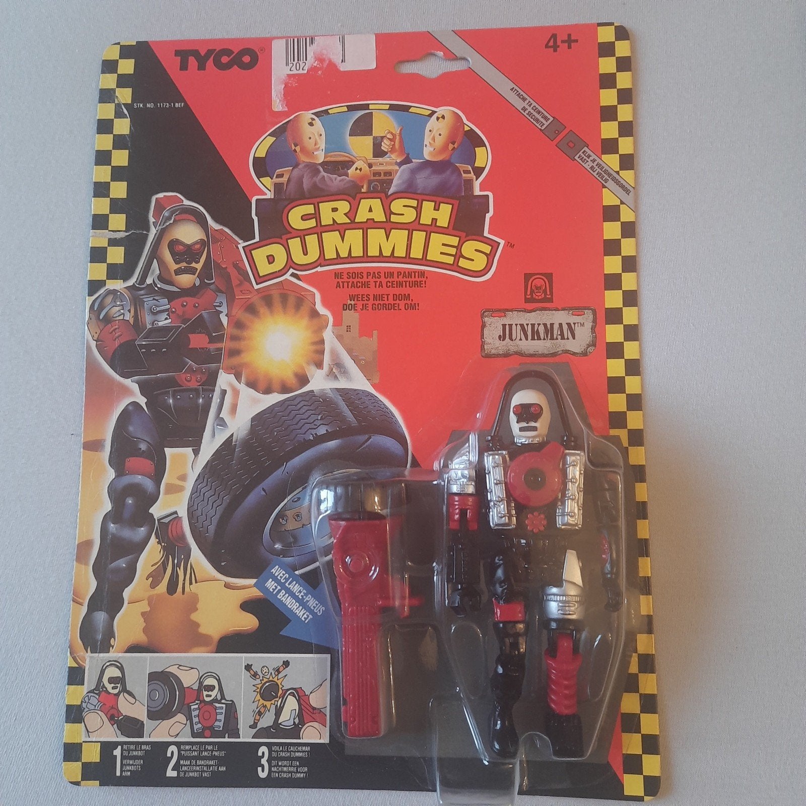 CRASH DUMMIES*VINTAGE*TYCO* JUNK MAN * NEUF*1991* NEUF *, Enlèvement, Neuf, TV, Figurine ou Poupée