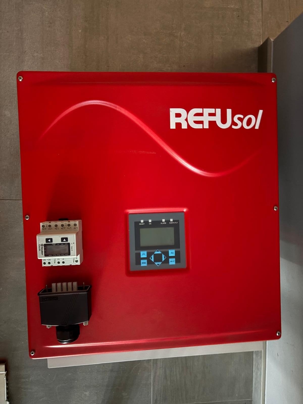 Refusol zonne-energie omvormer, Enlèvement