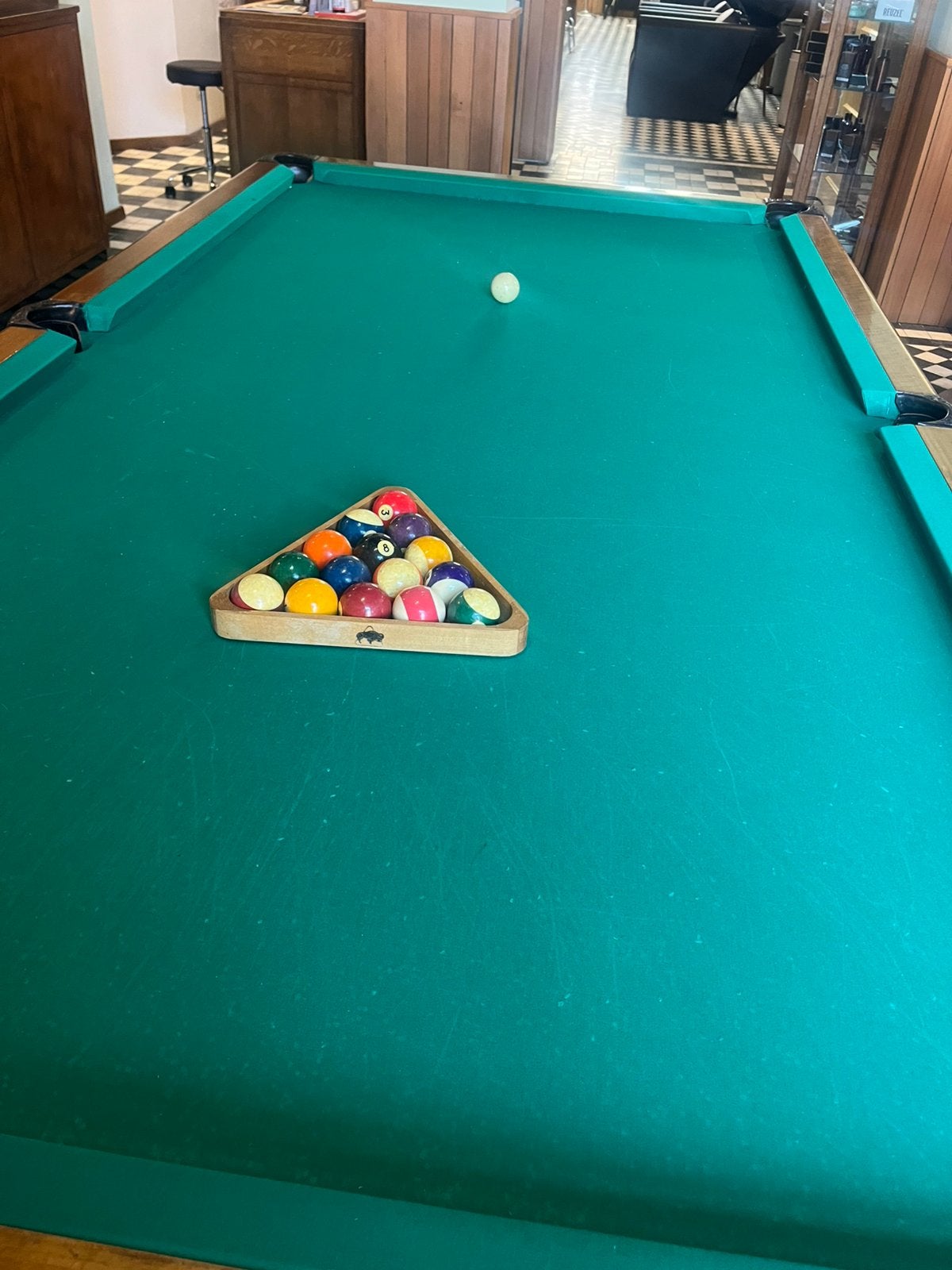 Mooi pool biljart, Ophalen, Gebruikt