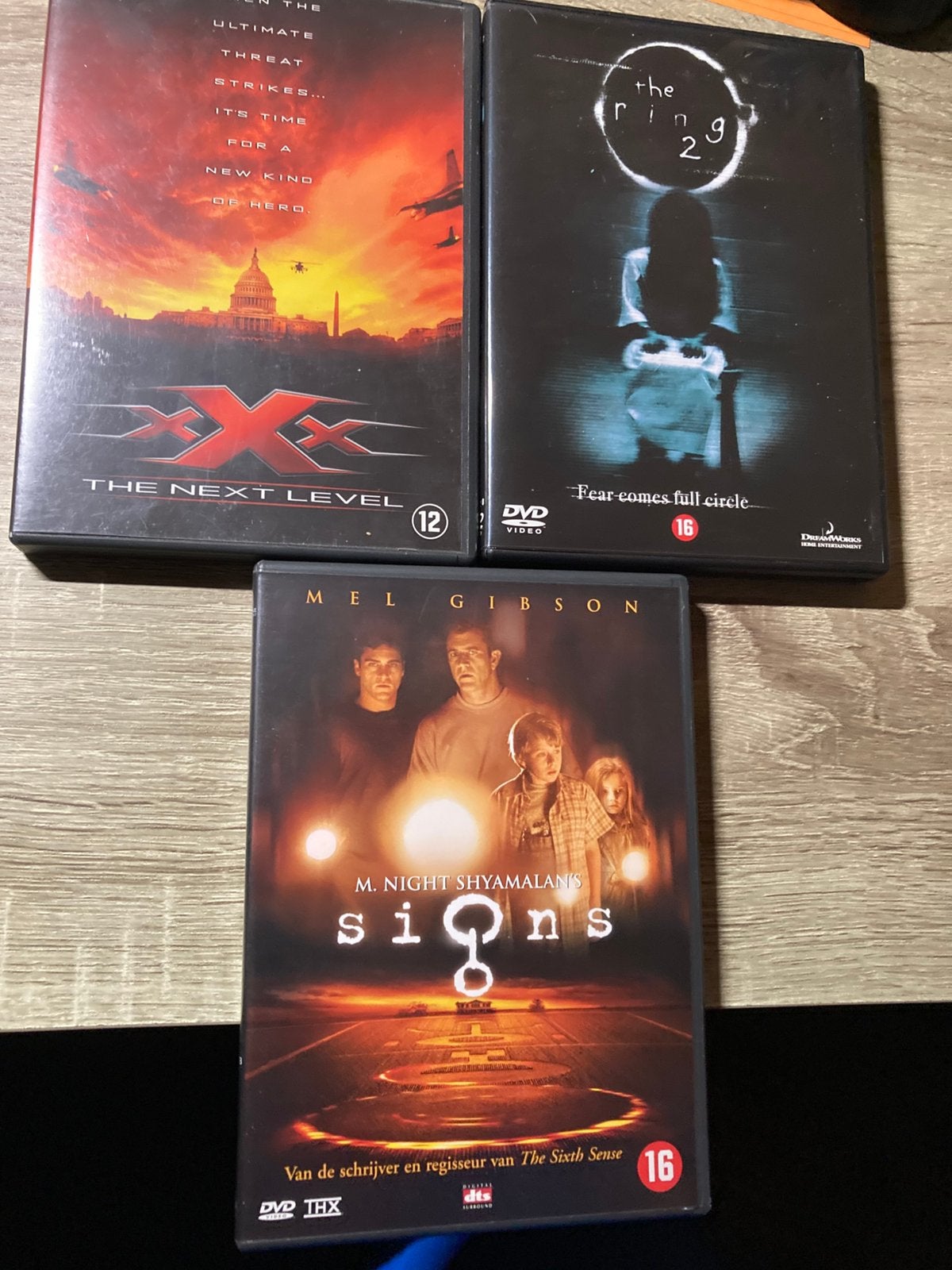 Dvd, 3 stuks, Envoi, Comme neuf