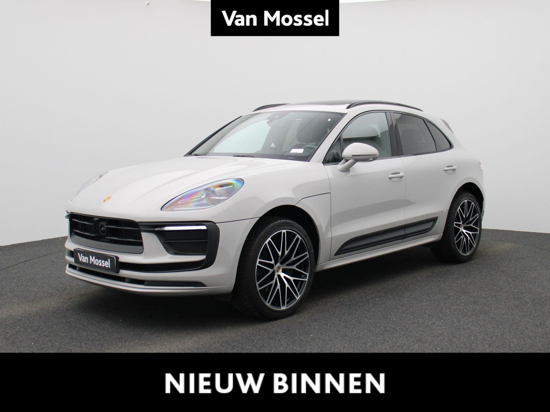Porsche Macan Macan PANO DAK | LEDER | APPS | Mooie opties, Auto's, Automaat, Stof, Gebruikt, Automatische klimaatregeling