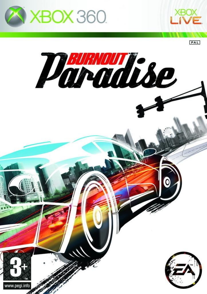 Burnout Paradise, Games en Spelcomputers, Games | Xbox 360, Gebruikt, 1 speler, Racen en Vliegen, Ophalen of Verzenden