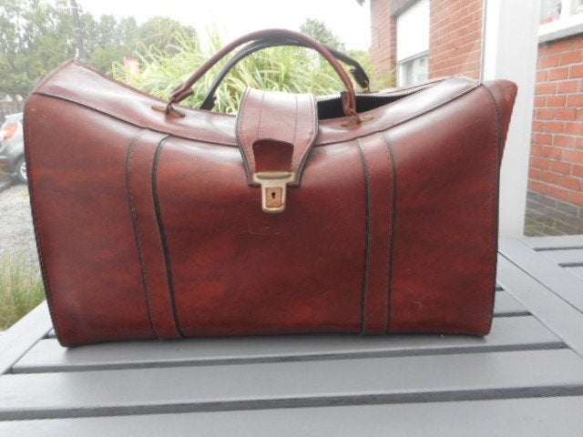vintage draagtas '70, Bijoux, Sacs & Beauté, Sacs | Sacs Femme, Enlèvement, Utilisé, Brun, Autres types