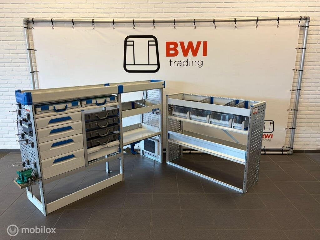 Sortimo set bedrijfswageninrichting L+R complete inrichting, Ophalen of Verzenden