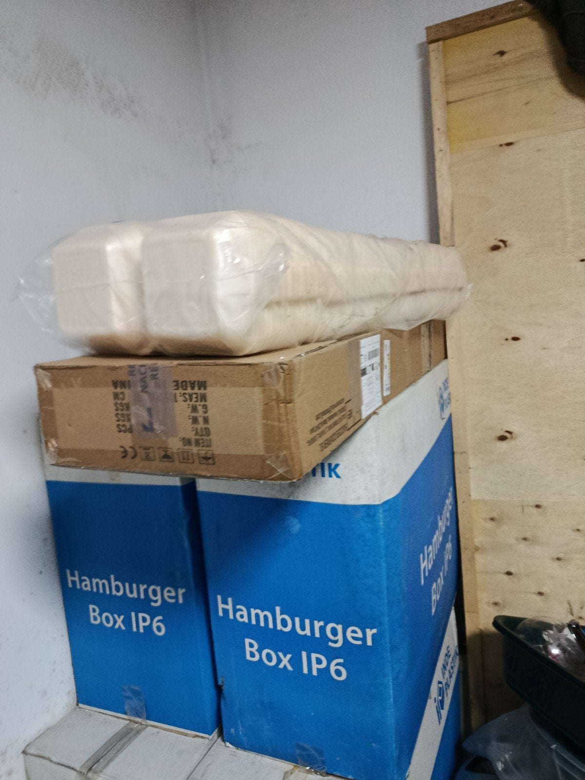 boîte à burger, Enlèvement, Boîte
