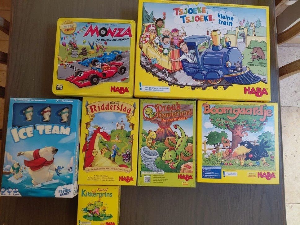 Pack de jeu Play Haba - 7 jeux, Enlèvement ou Envoi, Comme neuf