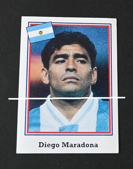 SL Italy / WK 94 Italy / Argentina / Diego Maradona, Verzamelen, Sportartikelen en Voetbal, Ophalen of Verzenden, Nieuw, Poster, Plaatje of Sticker