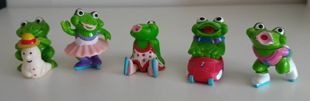 Kindersurprise Froggs/ Ranopla (1993), Ophalen, Nieuw, Hardplasticfiguren