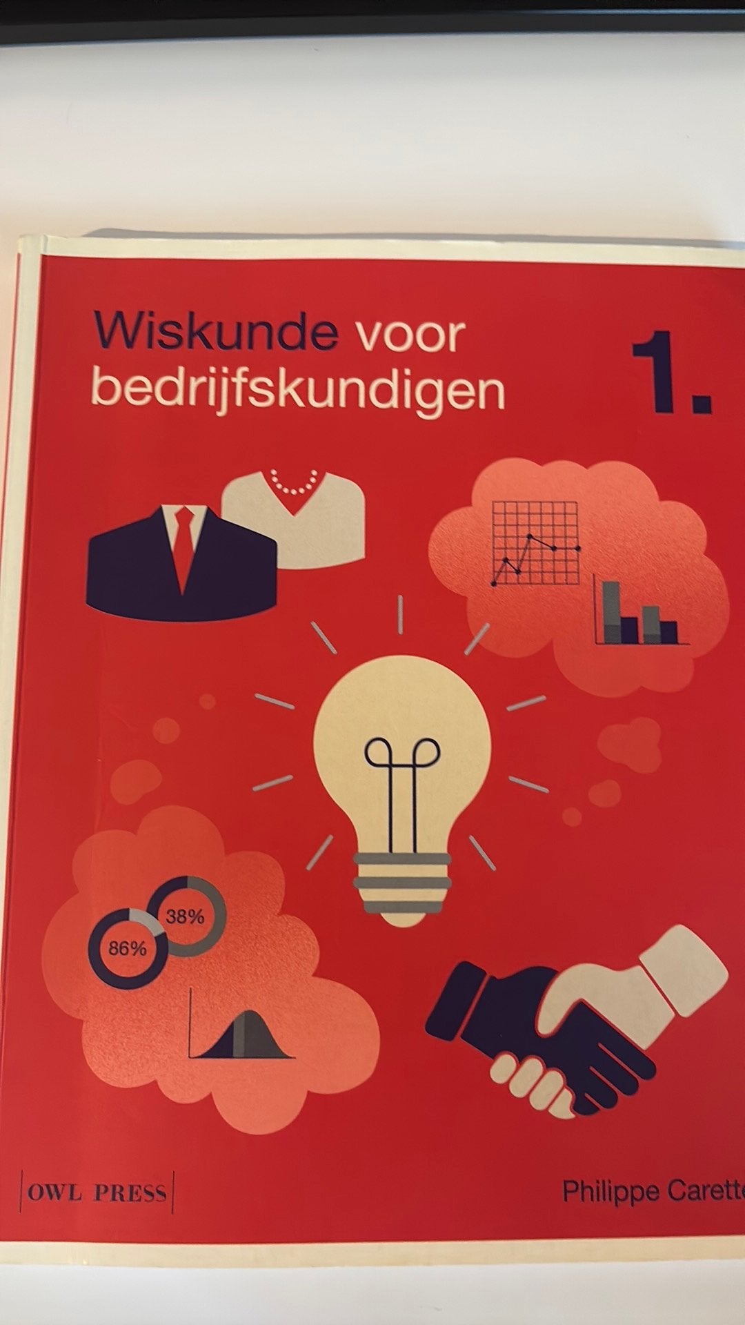 Wiskunde voor Bedrijfskundigen 1, Boeken, Verzenden, Zo goed als nieuw
