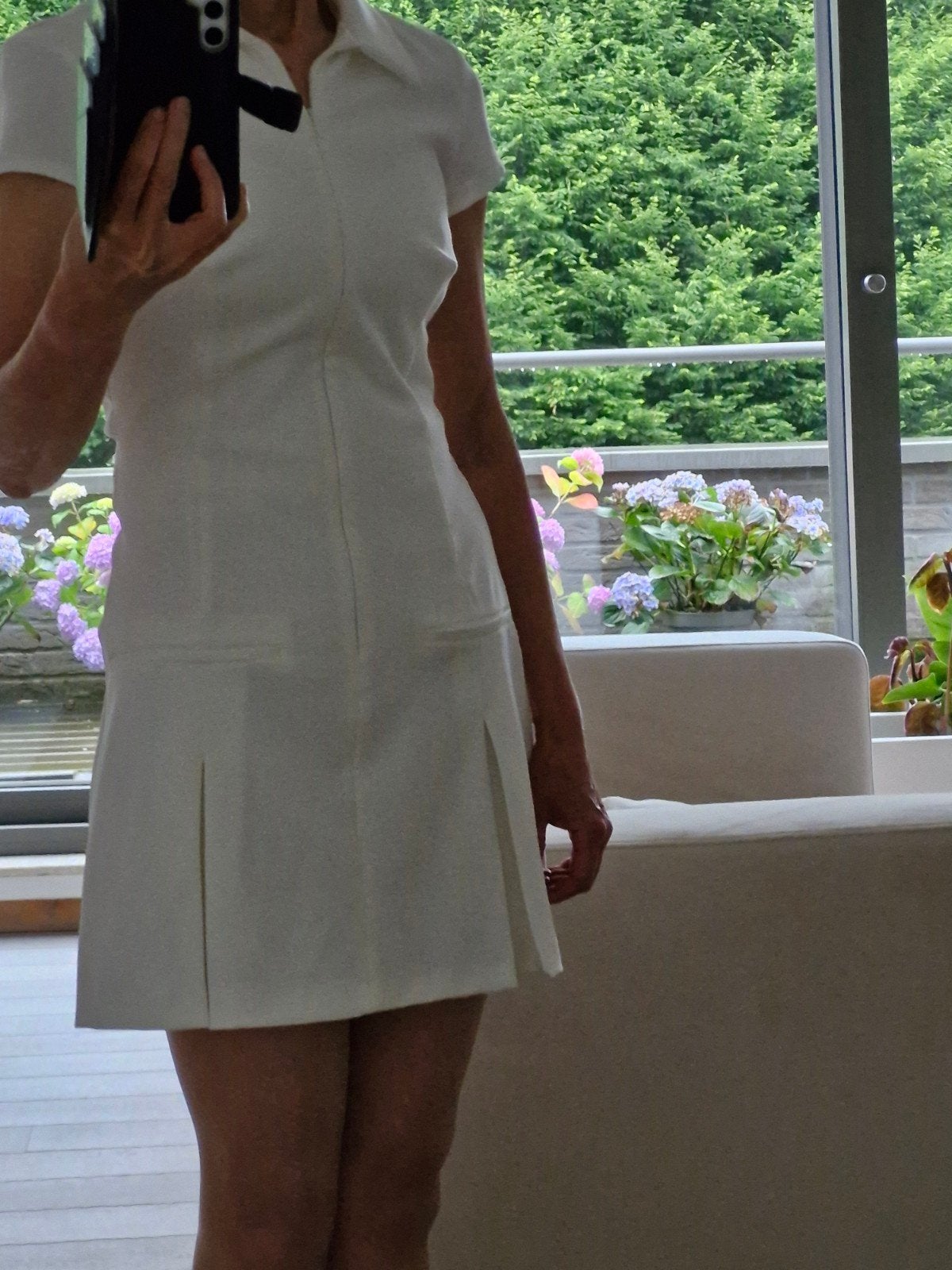 Robe d'été blanche de la marque Zara taille 38, Enlèvement ou Envoi