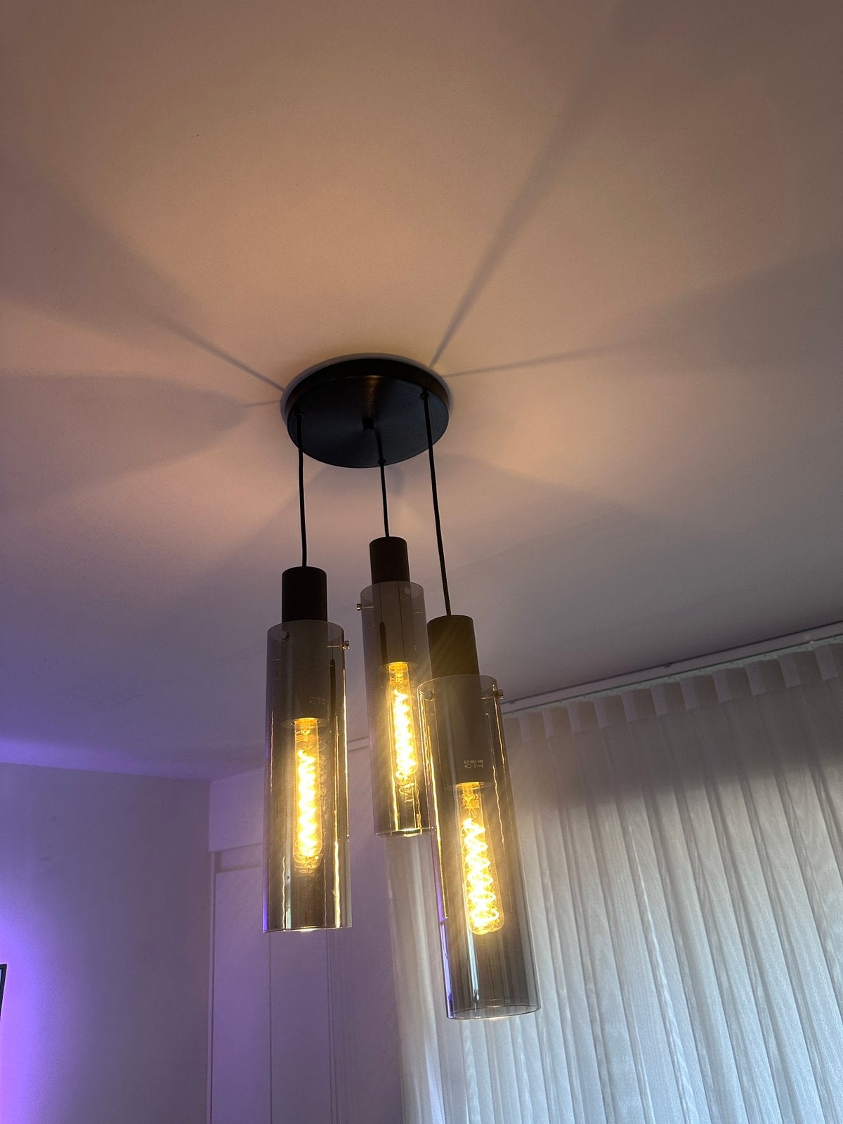 Hanglampen, Huis en Inrichting, Ophalen, Overige fittingen, Modern, Glas