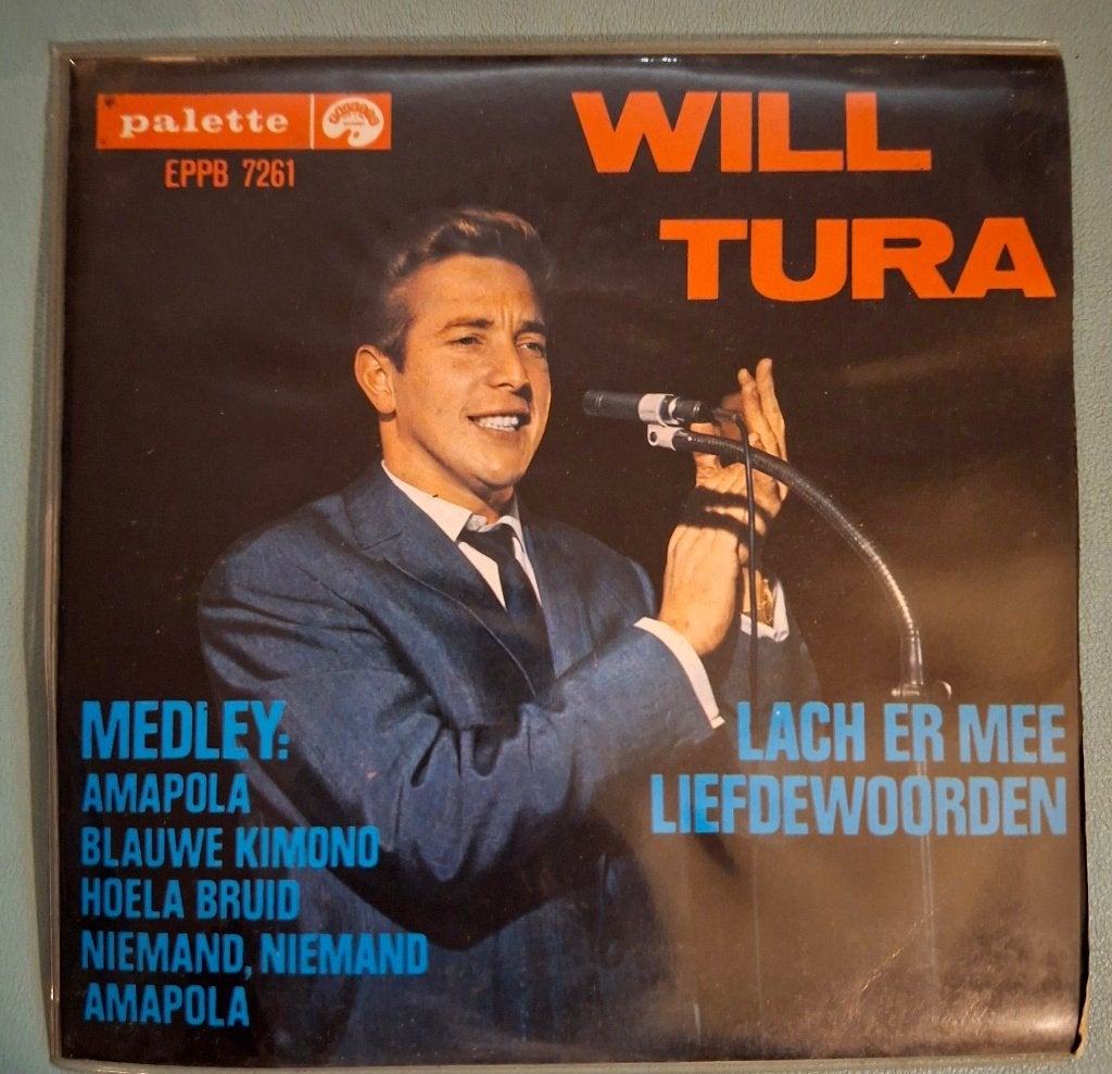 Will Tura – Lach Ermee EP (Palette), 7 inch, Ophalen of Verzenden, EP, EP