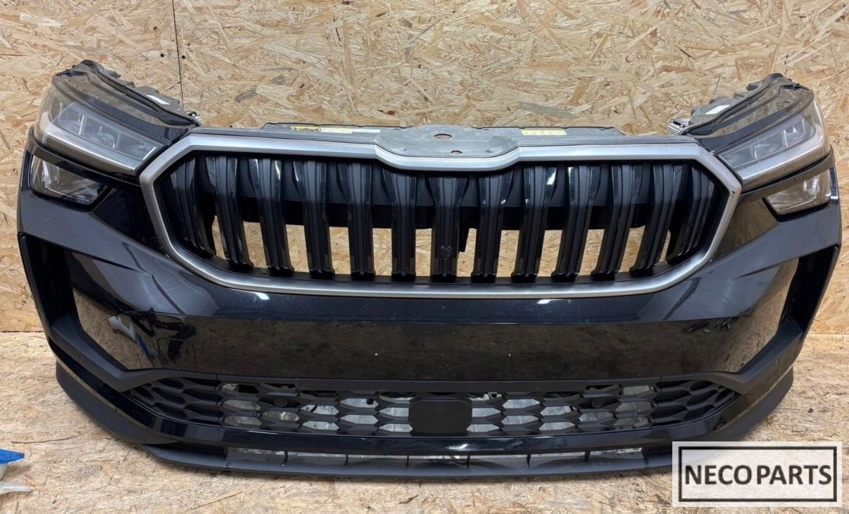 SKODA KODIAQ VOORKOP BUMPER MOTORKAP KOELER SCHERM KOPLAMP, Arrière, -, Haillon arrière, Utilisé