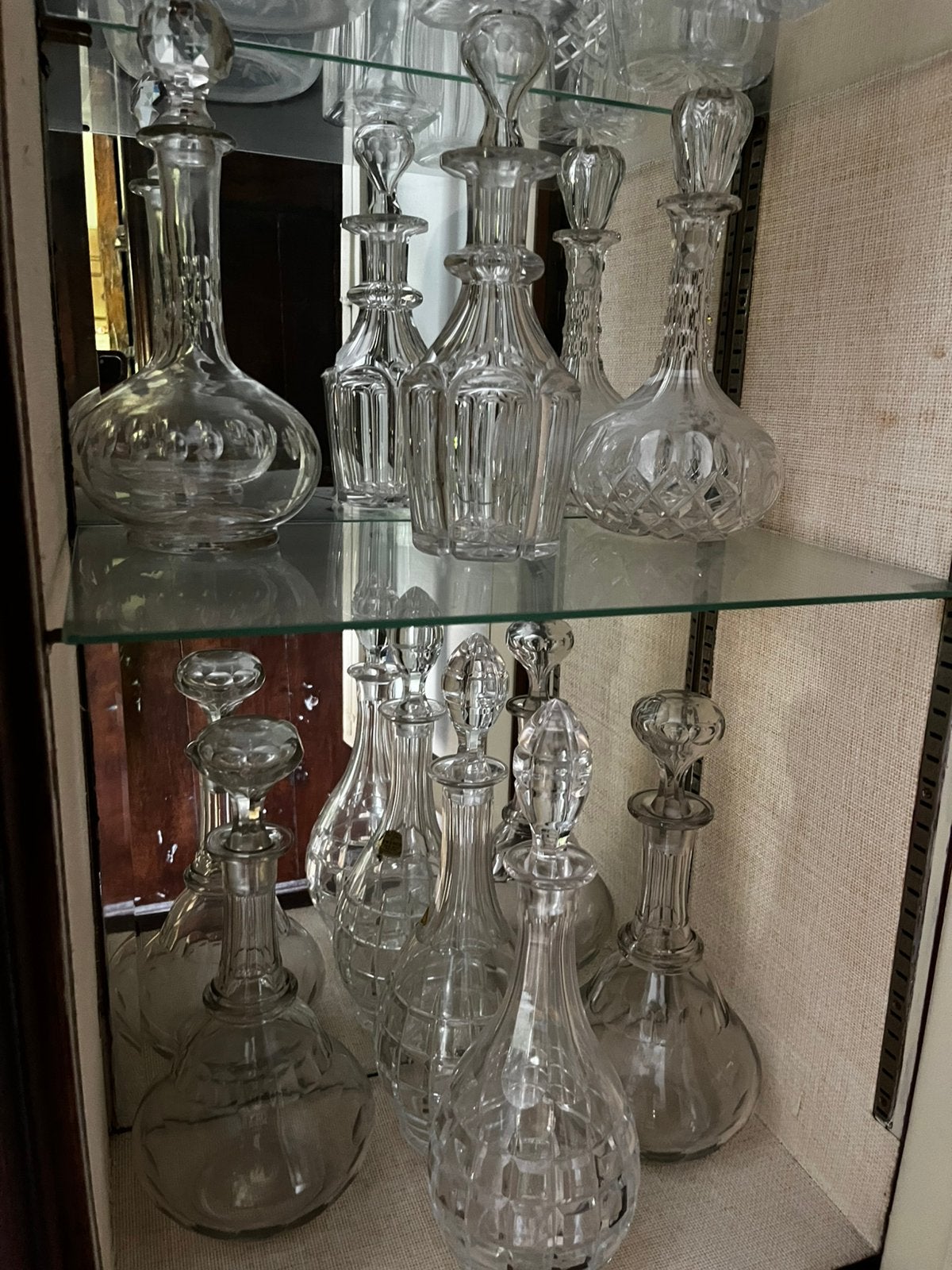 Verzameling prachtige karaffen, Antiek en Kunst, Ophalen