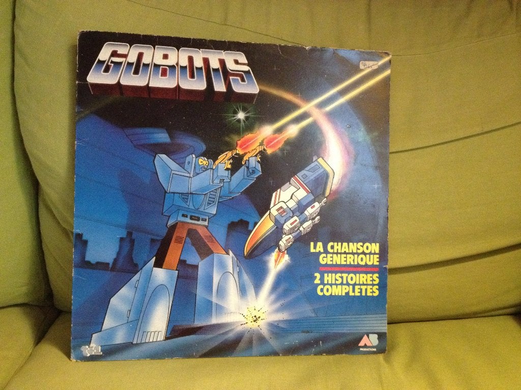 GOBOTS - The Generic song - 2 verhalen..., Cd's en Dvd's, LP, Gebruikt, Ophalen of Verzenden, 12 inch