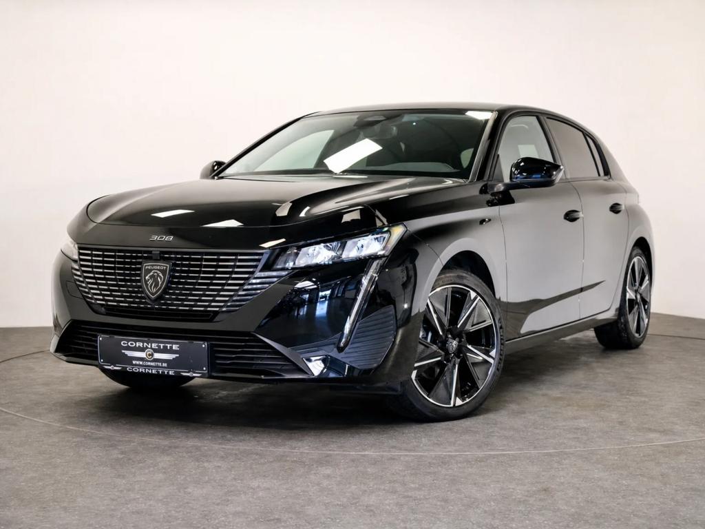 Peugeot 308 E-308 AUTO ALLURE BEV 51KWH APPLE CARPLAY, ADAPT, Autos, Noir, 5 portes, Automatique, 115 kW