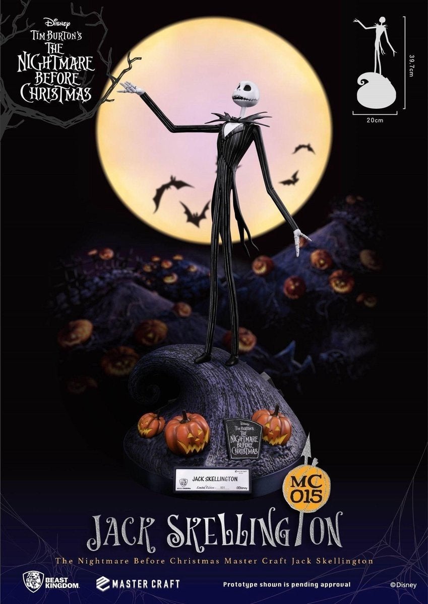 Jack Skellington Beast Kingdom, Cd's en Dvd's, Ophalen of Verzenden