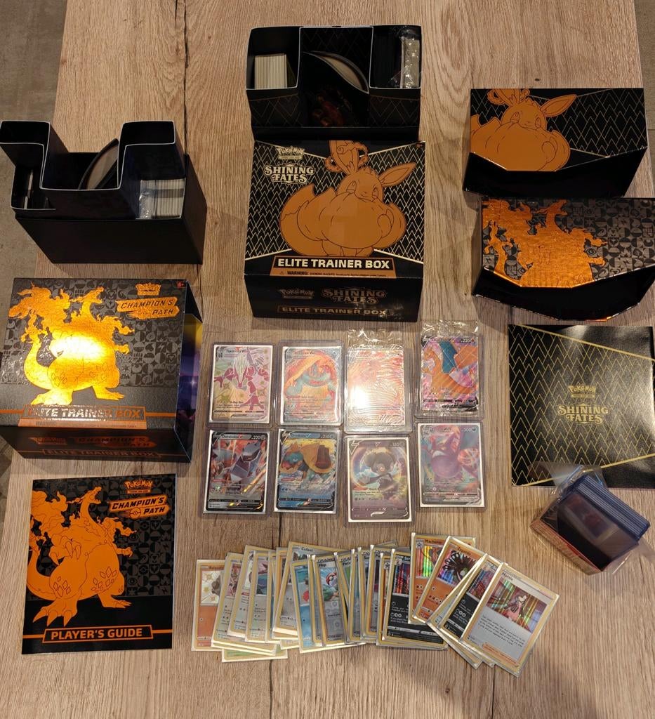 Pokémon Elite Trainer Box Bundle – Champion’s Path + Shining, Ophalen