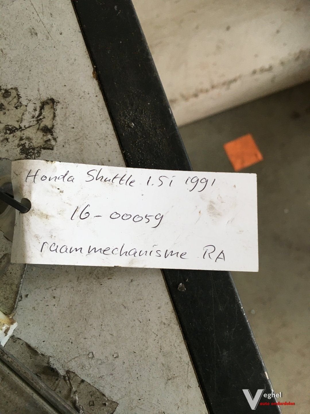 Honda shuttle 1991 Raammechanisme Rechstachter Handbediend, Auto-onderdelen, Ruiten en Toebehoren, Gebruikt, Ophalen of Verzenden