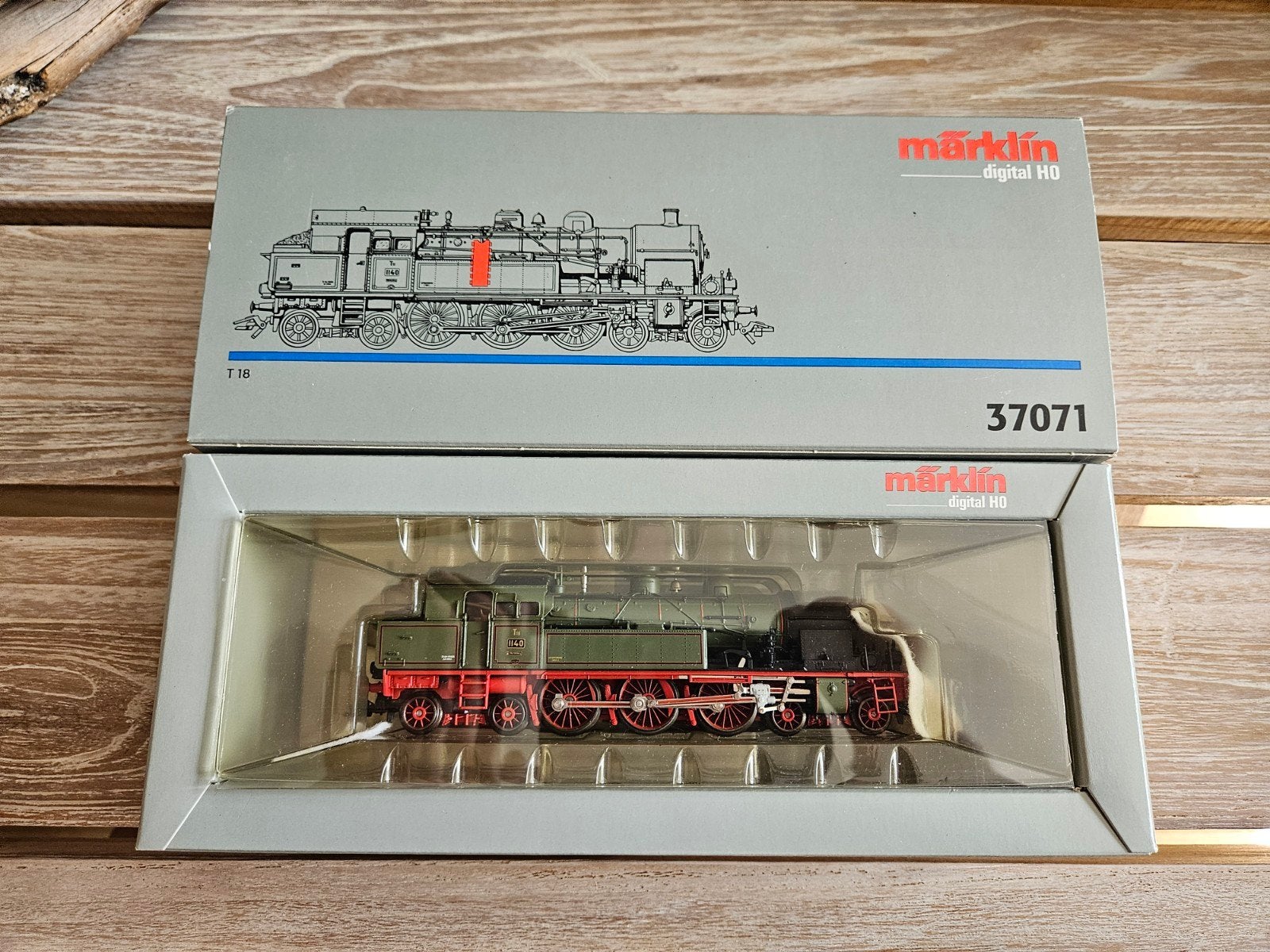 Märklin 37071 Klass T18 K.W.St.E, Enlèvement ou Envoi, Courant alternatif, Utilisé, Locomotive