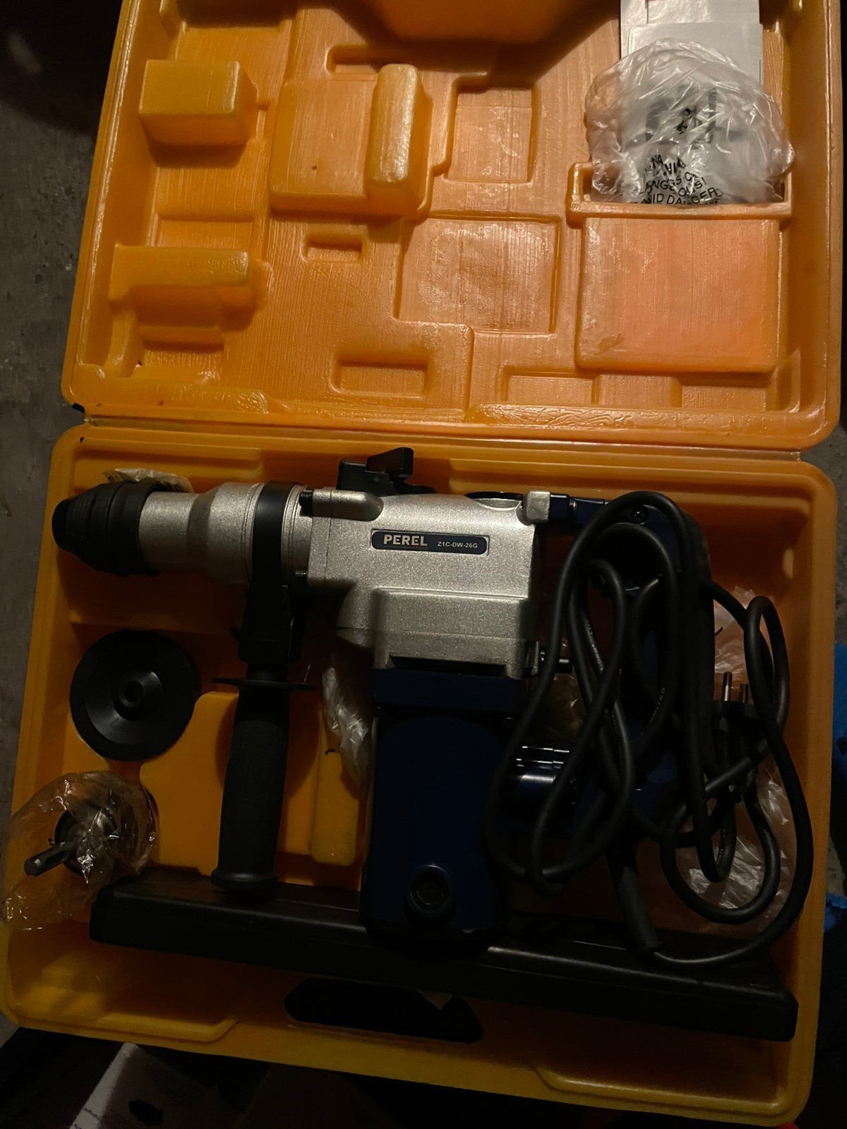 Boormachine Perel  , met boren en beitels, Ophalen, Boormachine