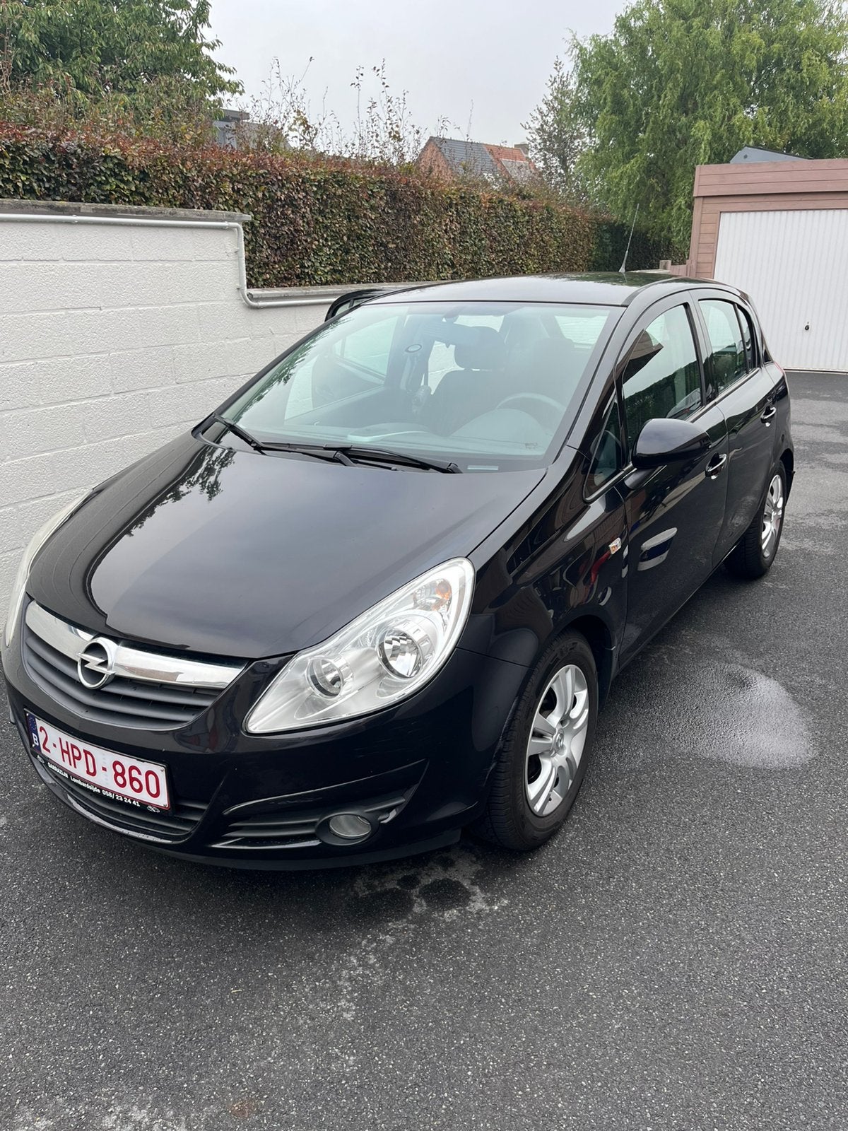 Opel Corsa 2008 44 000km automatiek, Autos, Achat, Noir, 5 portes, Automatique