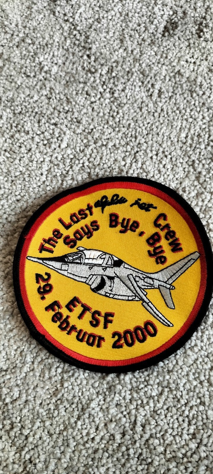 Patch Alpha Jet, Verzamelen, Luchtvaart en Vliegtuigspotten, Ophalen of Verzenden