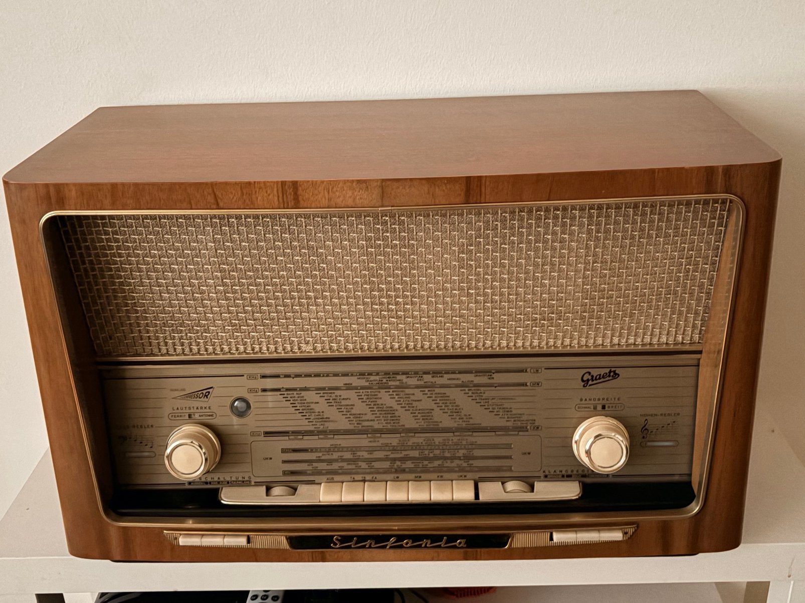 Radio - Graetz Sinfonica 522, Ophalen of Verzenden, Radio