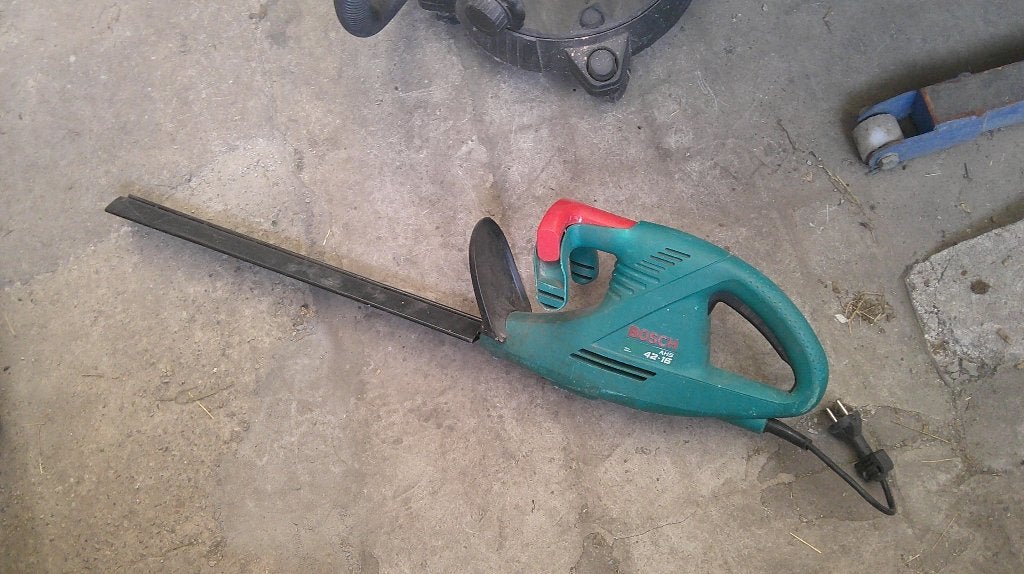 taille haie 40cm en bon état., Ophalen, Gebruikt