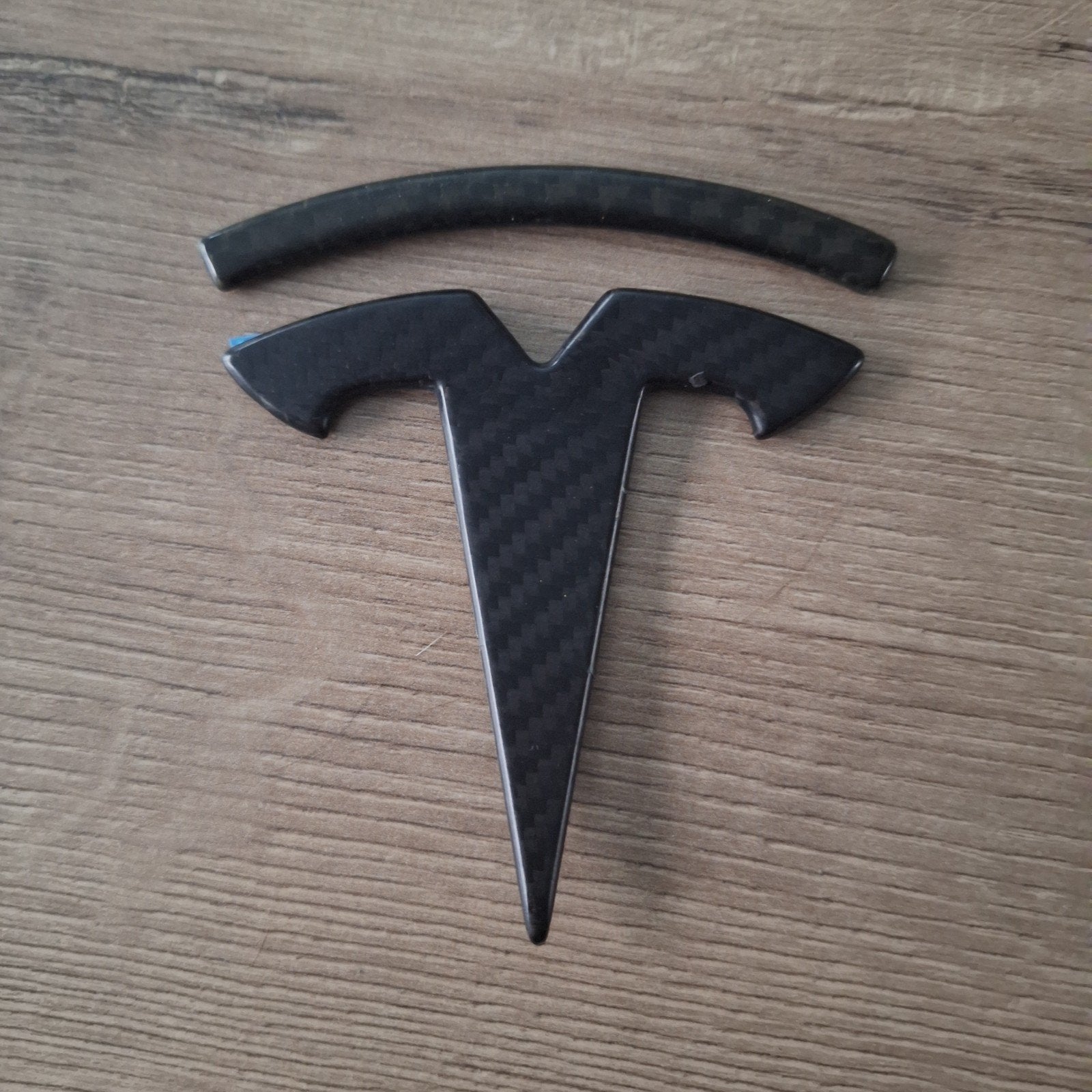 Tesla mat zwart logo, Ophalen