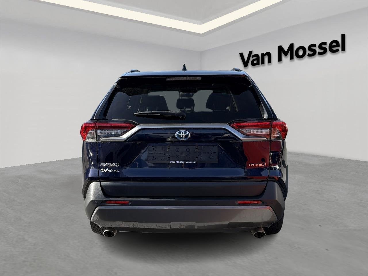 Toyota RAV4 2.5 VVT-i Hybrid Dynamic CVT, Auto's, Blauw, Automatische klimaatregeling, Bedrijf, 5 zetels