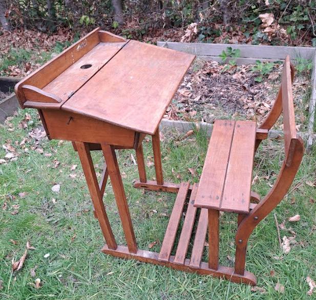 Kinderbureautje vintage, Ophalen