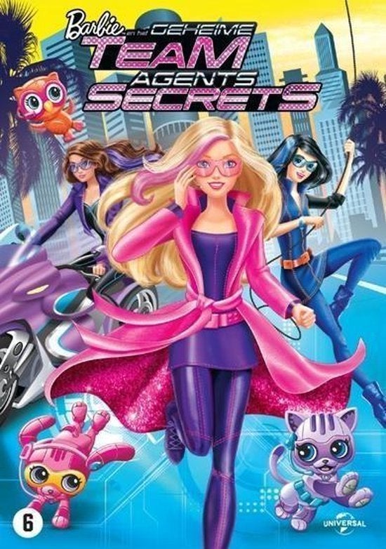 Dvd - Barbie en het geheime team agents secrets, Enlèvement ou Envoi