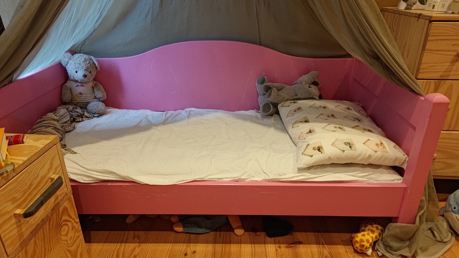 kinderbed, Gebruikt, 70 tot 85 cm, 140 tot 160 cm, Ophalen