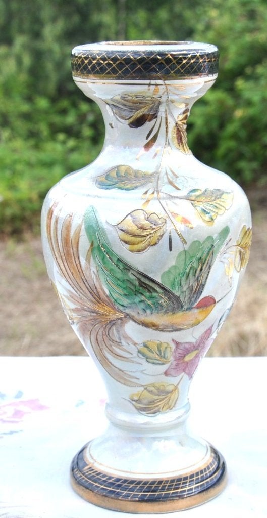 pied de lampe en faïence béquet, Antiquités & Art, Enlèvement ou Envoi