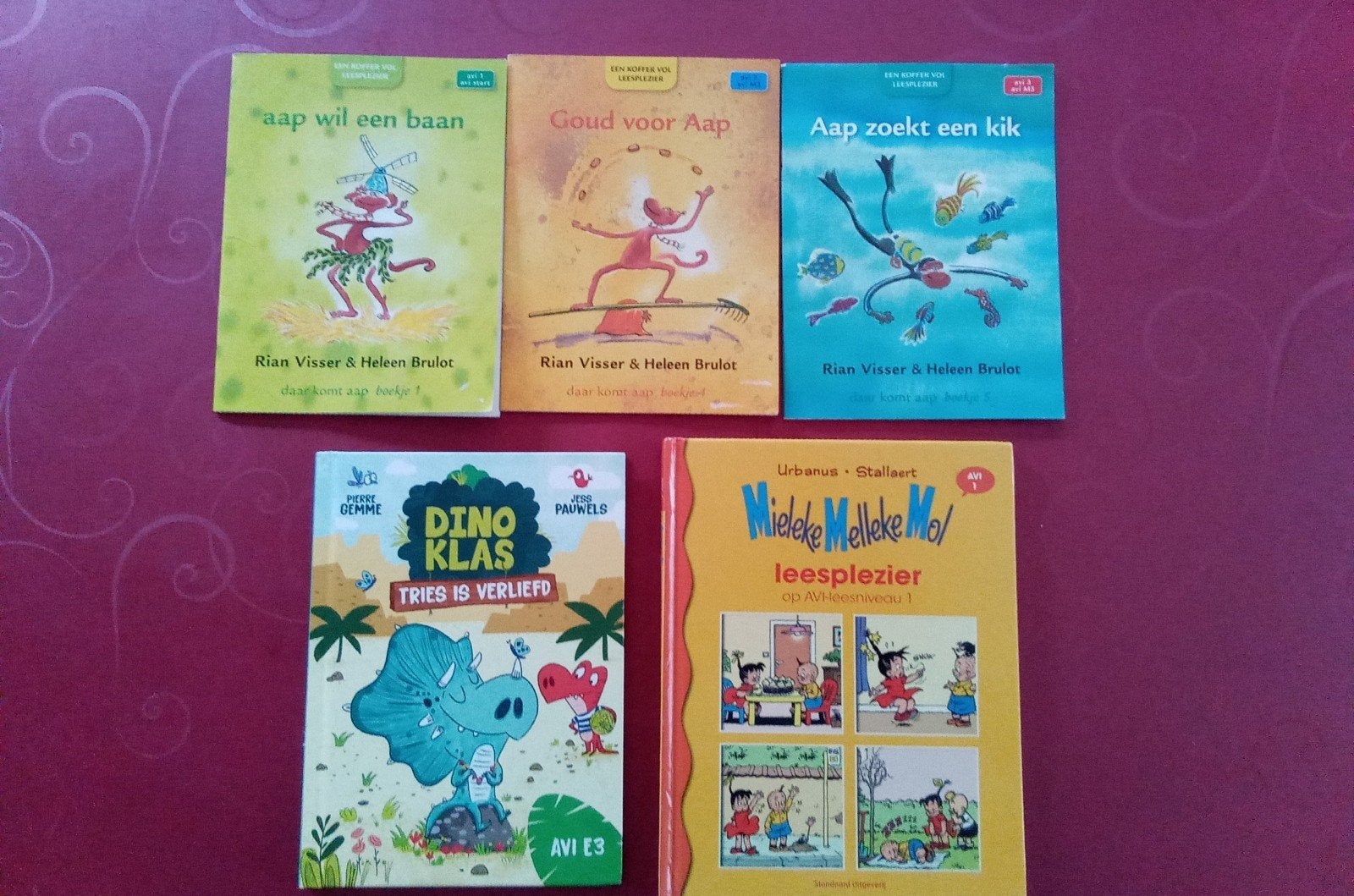 Leesboekjes AVI  1 -2-3   5 boekjes voor 12 euro, Boeken, Ophalen of Verzenden, Zo goed als nieuw