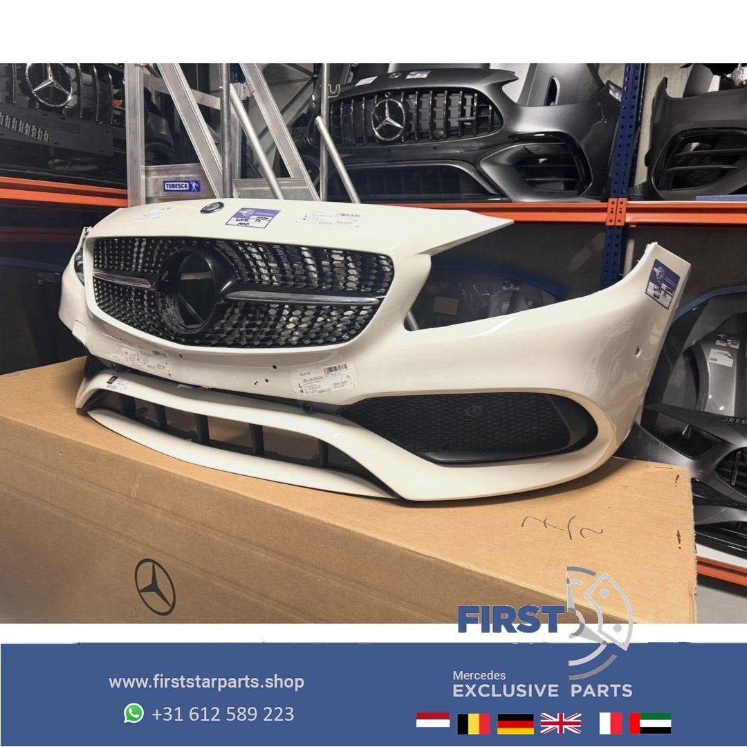 W176 FACELIFT AMG Voorbumper COMPLEET Mercedes A Klasse 2018, Autos : Pièces & Accessoires, Carrosserie & Tôlerie, Pare-chocs
