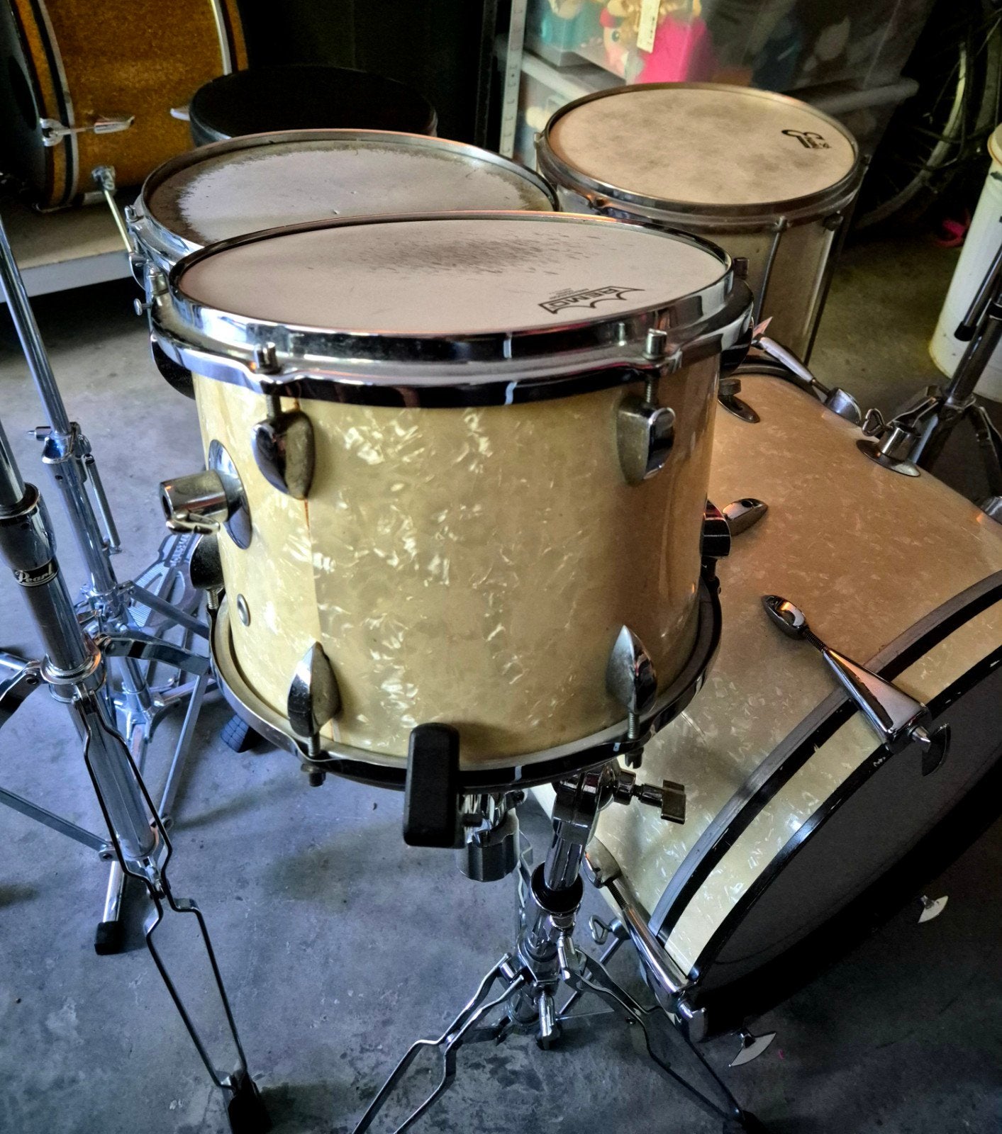 Vintage Tromsa + hardware - all-in-one, Musique & Instruments, Enlèvement, Utilisé, Autres marques