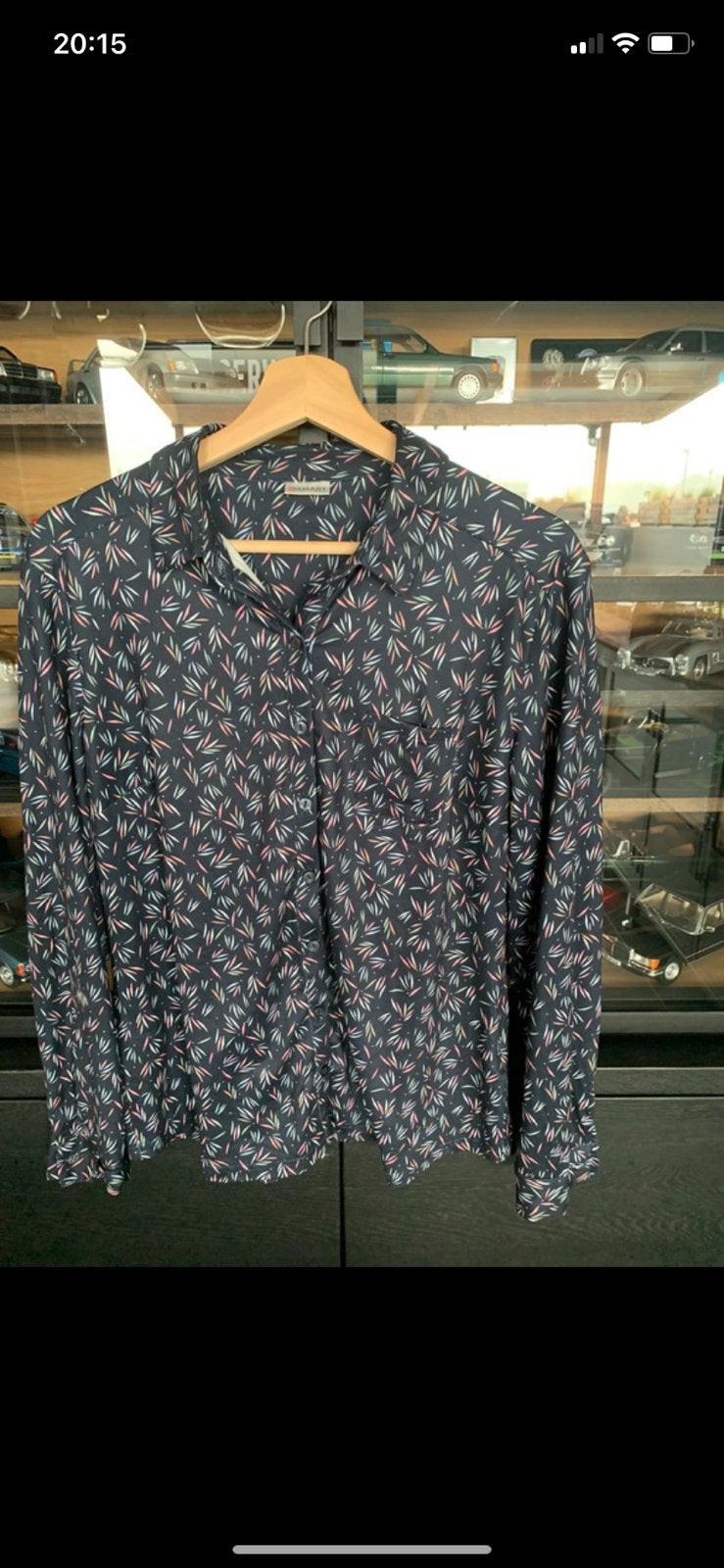 Blouse Damart, Enlèvement ou Envoi, Porté, Taille 42/44 (L), Bleu