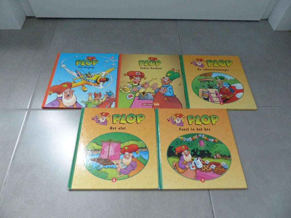 5 leuke boekjes van Plop - setprijs = € 15, Ophalen of Verzenden, Zo goed als nieuw