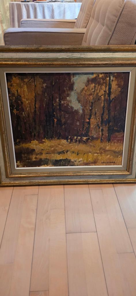 Schilderij van John Gerard, Antiek en Kunst, Kunst | Schilderijen | Klassiek, Ophalen