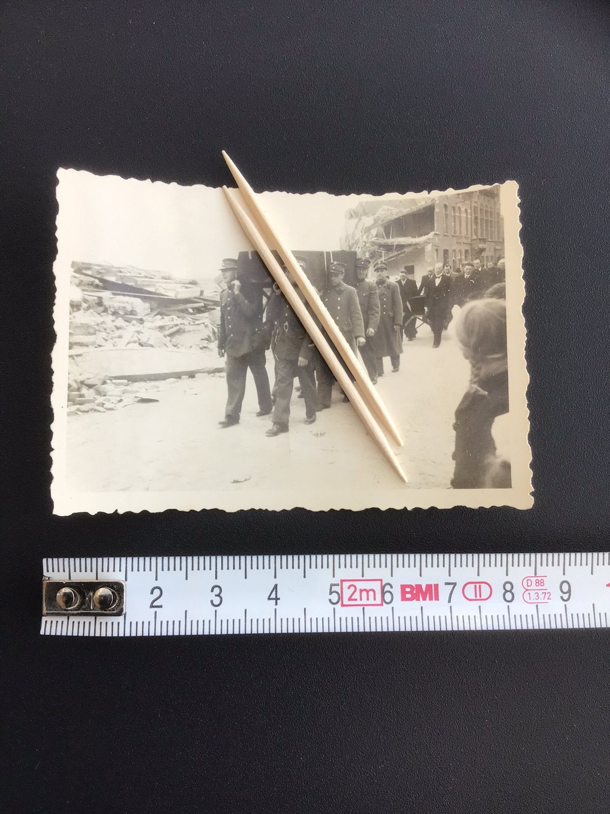 Originele foto Kieldrecht 1945 oorlogsslachtoffers Duitse V1, Ophalen of Verzenden, Zo goed als nieuw, Foto