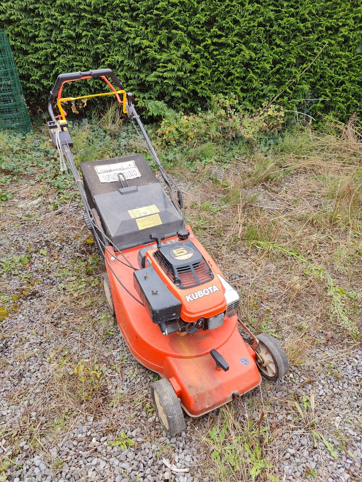 Kubota Cottage 5pk, Jardin & Terrasse, Tondeuses à gazon, Tondeuses à gazon à essence, Enlèvement, Utilisé, Kubota
