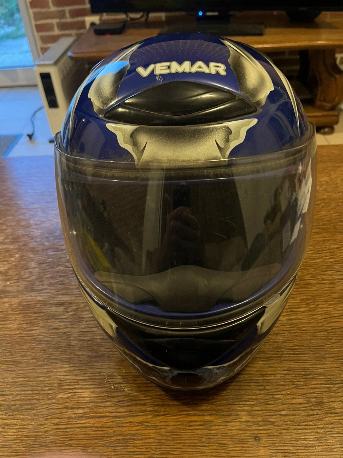 Motor helm maat M - 57. Merk VEMAR, Motoren, Ophalen, M